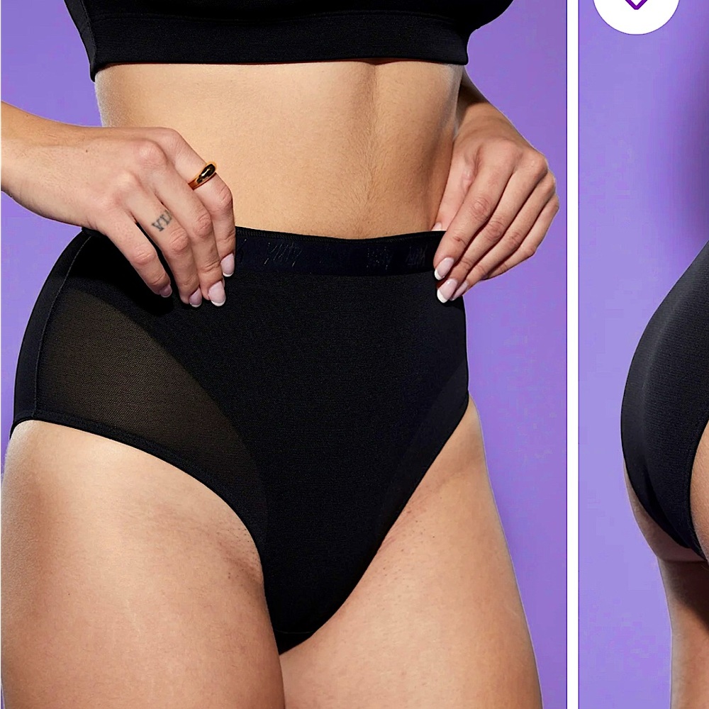 SOLD***YITTY Mesh Me Smoothing High Waist Brief size Large